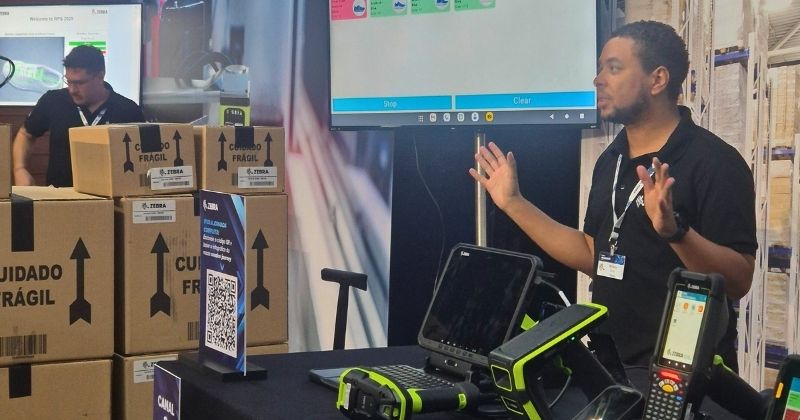 Zebra Technologies apresenta jornada logística com foco em automação e rastreabilidade