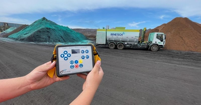 Benetech lança geração de caminhões para aplicação do GreenCarpet