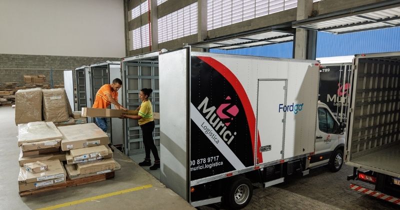 Murici Logística adiciona 51 Ford Transit e atinge 450 veículos por assinatura com Ford Go Frotas