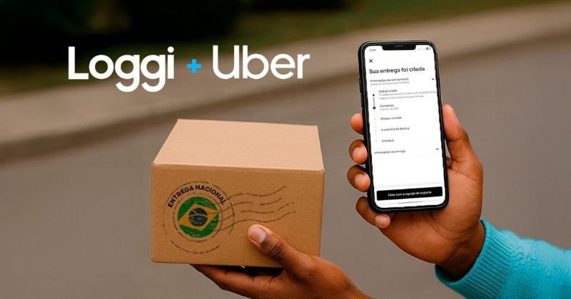 Flash Nacional Uber Loggi amplia entregas para todo o Brasil via aplicativo