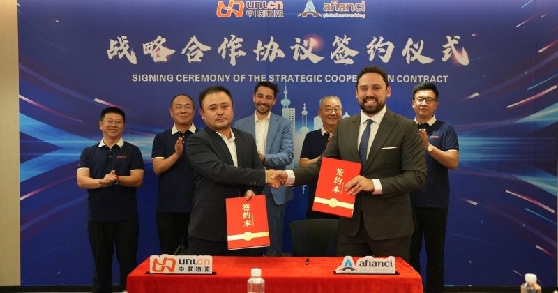 Afianci e Union Logistics fecham joint venture e devem movimentar R$ 1 bi entre Brasil e China até o fim do ano