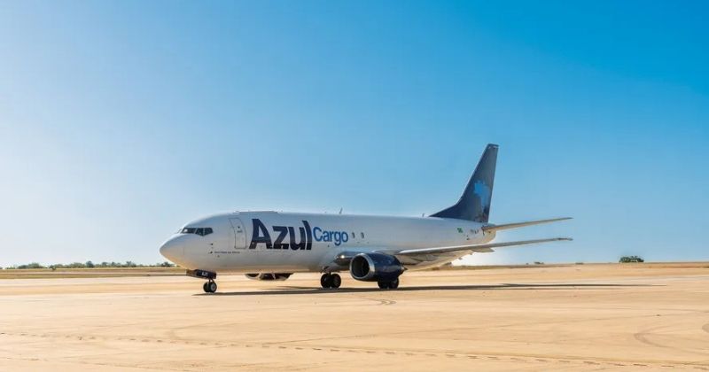 Recife consolida hub logístico Nordeste ao movimentar 6 000 t no semestre via Azul Cargo Express