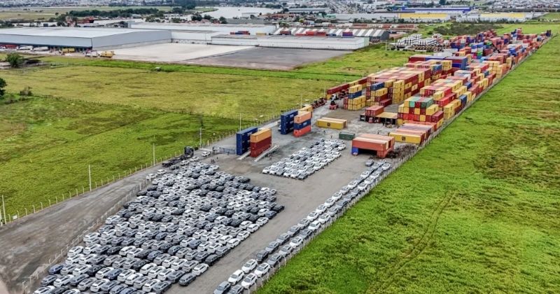TECADI conclui operação logística de mais de 2 mil veículos elétricos da BYD no Porto de Itajaí (SC)