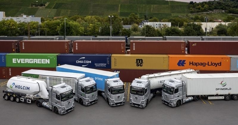 Daimler Truck conclui primeiro ano de testes com caminhões movidos a célula de combustível