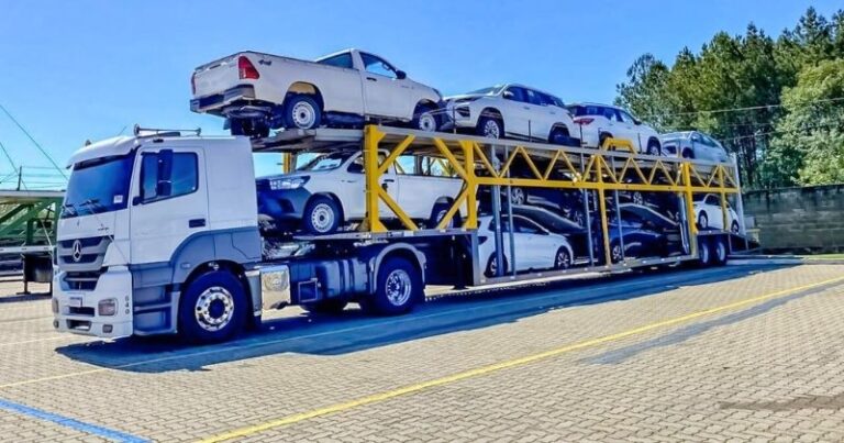 Feira dos Cegonheiros apresenta caminhões modernos na Expo de Transportes do ABCD Feira dos Cegonheiros