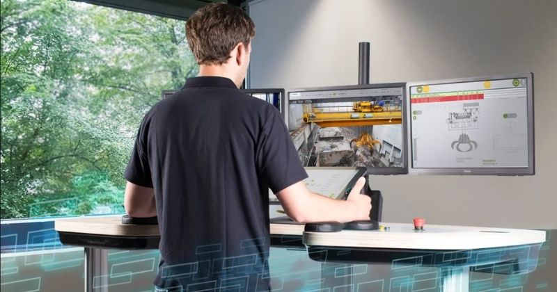 Siemens implementa tecnologia de operação remota de guindastes no Brasil com o sistema SIMOCRANE