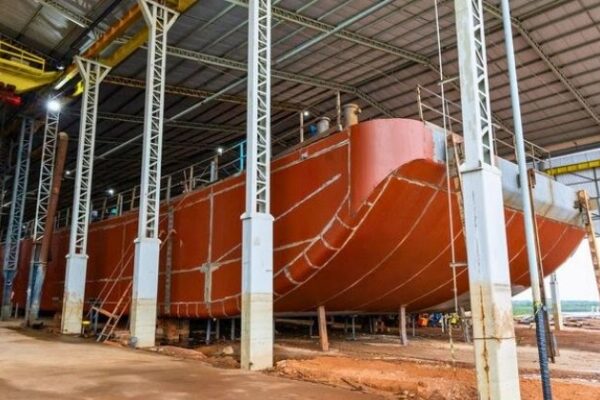 Amazonas tem R$ 1,25 bilhão em obras navais contratadas com recursos do Fundo da Marinha Mercante