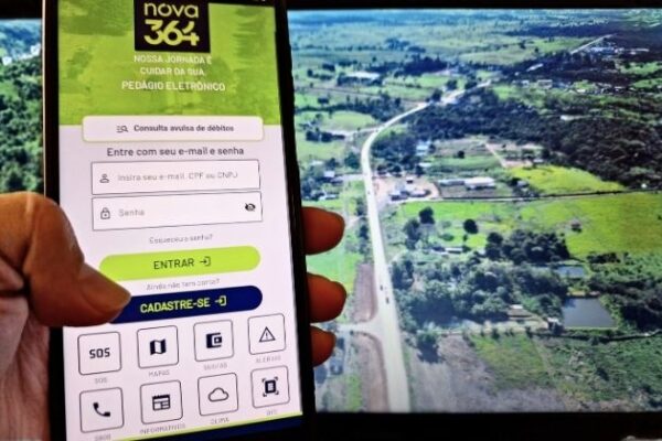 Nova 364 lança aplicativo para motoristas da BR-364 com cadastramento inicial aberto