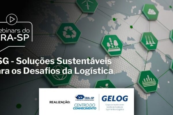 CRA-SP realiza webinar sobre como práticas ESG podem transformar a logística