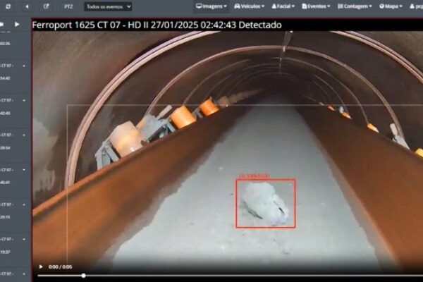 Ferroport adota inteligência artificial no Porto do Açu para detectar contaminantes em correias transportadoras