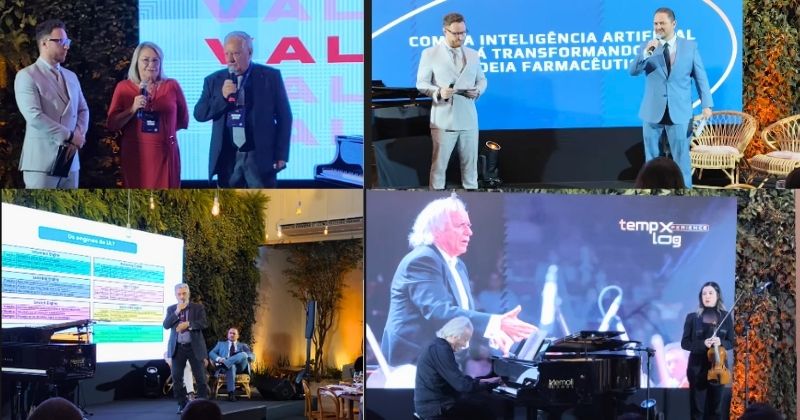 Inteligência Artificial transforma a cadeia farmacêutica, mostra Temp Log Xperience
