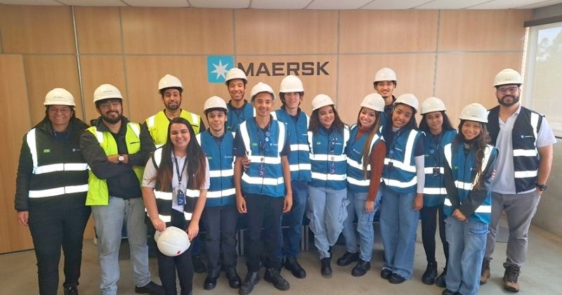 Maersk abre inscrições para o Programa Formare 2026 em Santos com curso gratuito de logística e administração