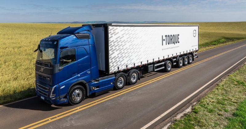 Nova linha Volvo FH 2026 estreia tecnologia I-Torque com até 3% de economia de combustível