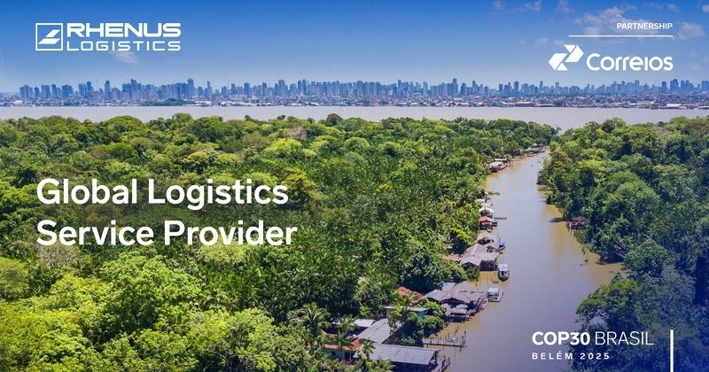 Rhenus é escolhida pelos Correios como provedora de logística sustentável da COP 30