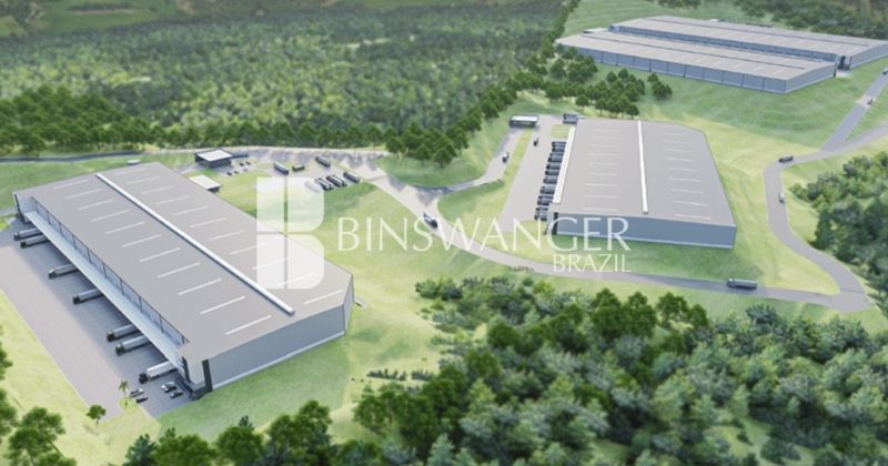Mercado de galpões no Brasil tem vacância histórica de 7,7% e absorção líquida em crescimento, aponta Binswanger