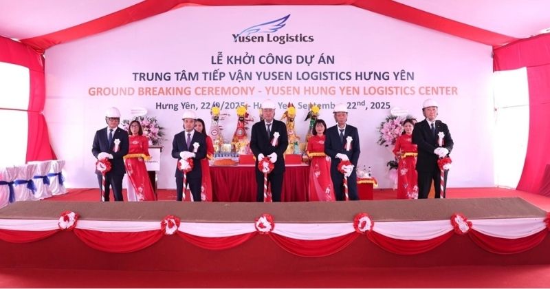 Yusen Logistics inicia construção de novo centro logístico no Norte do Vietnã