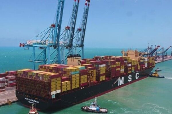 APM Terminals Pecém registra recorde histórico de movimentação de contêineres em 22 anos