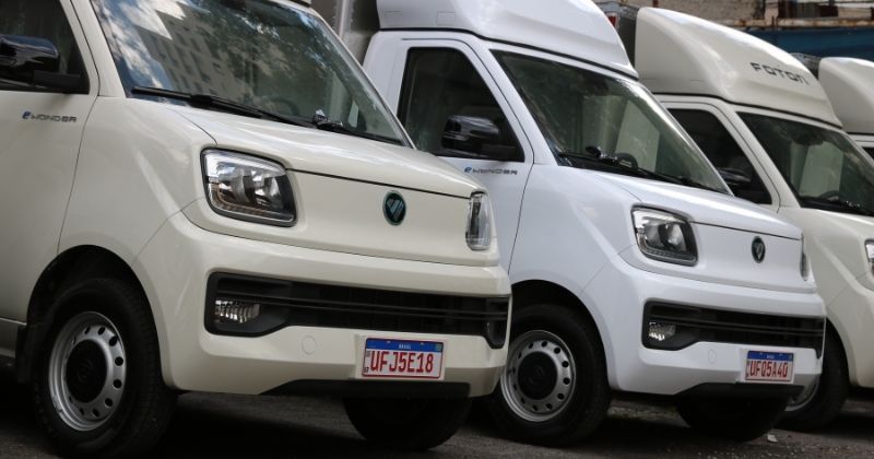 Foton inicia pré-venda do utilitário elétrico eWonder no Brasil após compra antecipada de 10 unidades
