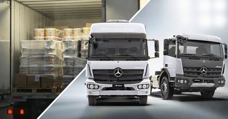 Rodobens e Mercedes-Benz fecham venda histórica de 114 caminhões para a Constroeste
