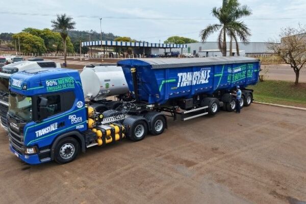 Transvale adota caminhões movidos a biometano em rotas de São Paulo e Paraná