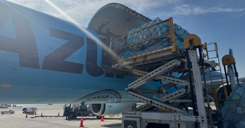 Azul Cargo Express prevê transporte de 6,5 mil toneladas de cargas no Natal de 2025