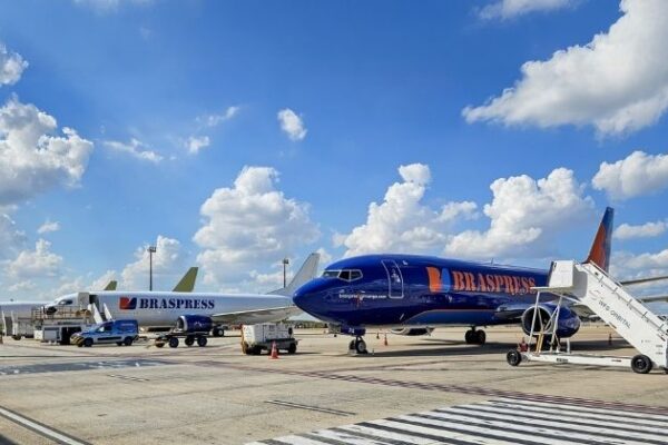 Braspress Air Cargo completa seis meses de operações em transporte aéreo de cargas entre Campinas e Manaus