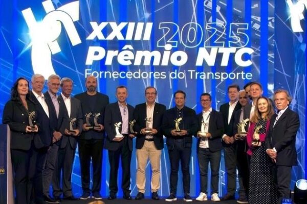 Prêmio NTC destaca os melhores fornecedores do transporte rodoviário de cargas do Brasil em 2025