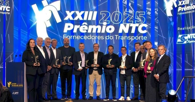 Prêmio NTC destaca os melhores fornecedores do transporte rodoviário de cargas do Brasil em 2025