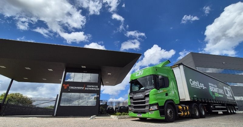 Trombini e CTN avançam na logística verde com caminhão a biometano