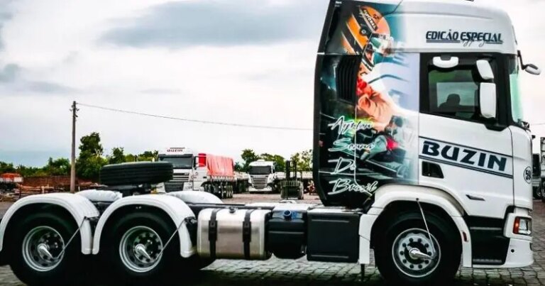 Buzin Transportes aposta em mídia em caminhões como estratégia de comunicação logística