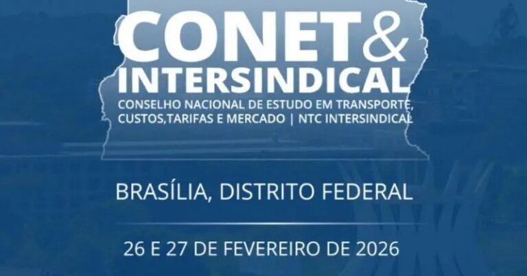 CONET&Intersindical 2026 terá primeira edição em Brasília com debates sobre mercado, infraestrutura e custos do TRC
