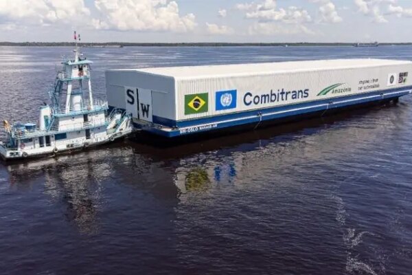 Combitrans amplia frota com novas balsas SW para fortalecer o transporte fluvial na logística amazônica