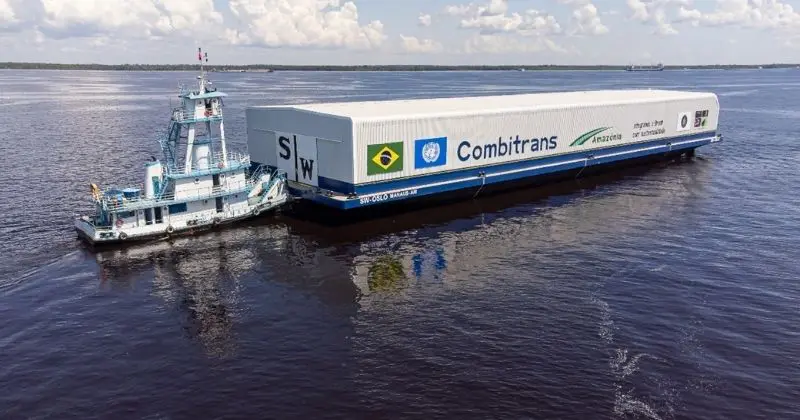 Combitrans amplia frota com novas balsas SW para fortalecer o transporte fluvial na logística amazônica