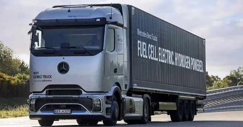 Daimler Truck avança no uso do hidrogênio com o Mercedes-Benz NextGenH2 Truck
