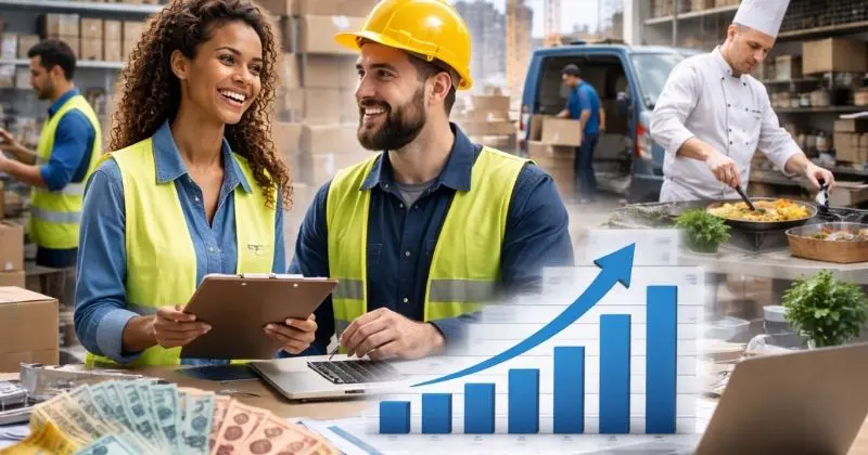 Vagas 2025: vendas, logística e construção lideram contratações, aponta balanço do Infojobs