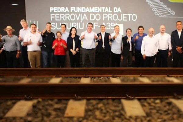 Arauco lança Pedra Fundamental da ferrovia do Projeto Sucuriú e inaugura nova shortline no Brasil