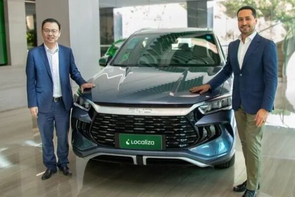 Localiza&Co fecha acordo com a BYD para compra de 10 mil veículos elétricos