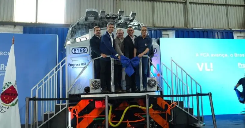 VLI e Progress Rail celebram recebimento de locomotivas para operação na Ferrovia Centro-Atlântica