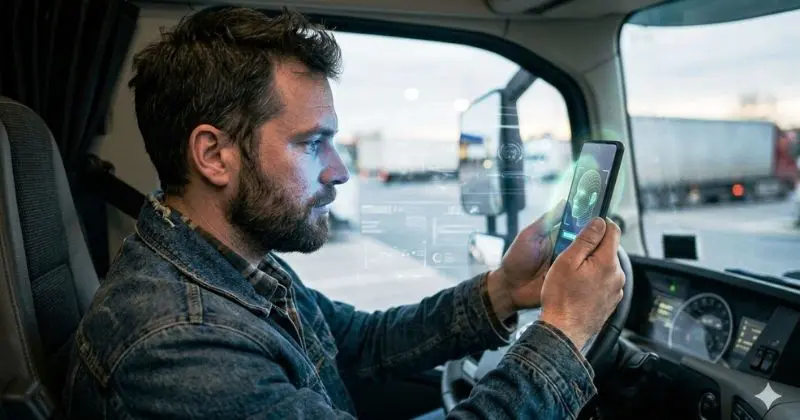 Biometria e IA reduzem em até 32% o tempo de homologação de motoristas no transporte rodoviário de cargas, aponta AtlasGR