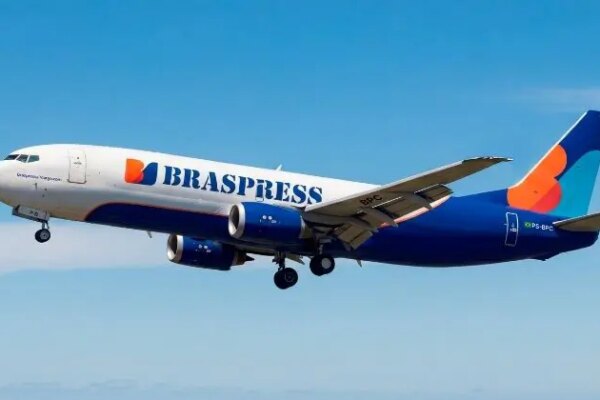 Braspress Air Cargo amplia frota aérea com terceiro Boeing 737-400 e projeta expansão para o Nordeste