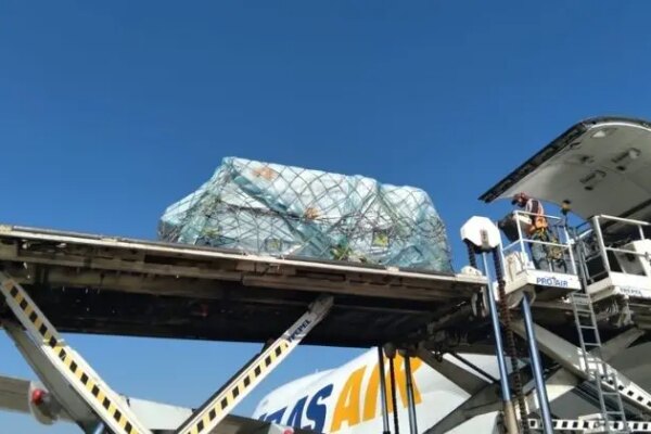 Carga aérea superdimensionada de 30 toneladas segue para os EUA em operação liderada pela Allog