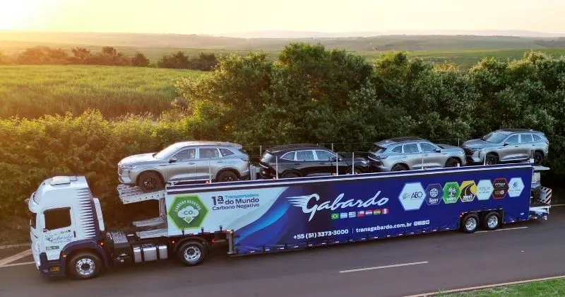 GWM comemora neutralização de 100% das emissões no transporte de seus veículos no Brasil