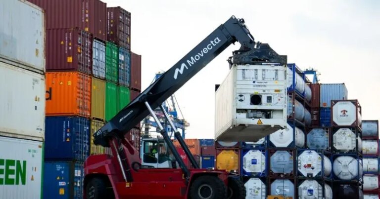 Movecta registra recorde histórico de movimentação no Guarujá, SP, e amplia eficiência no Porto de Santos