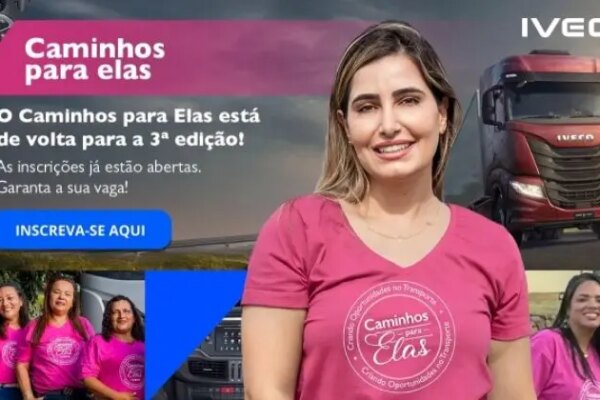 No mês da Mulher, IVECO abre inscrições para capacitação gratuita de motoristas no transporte de cargas