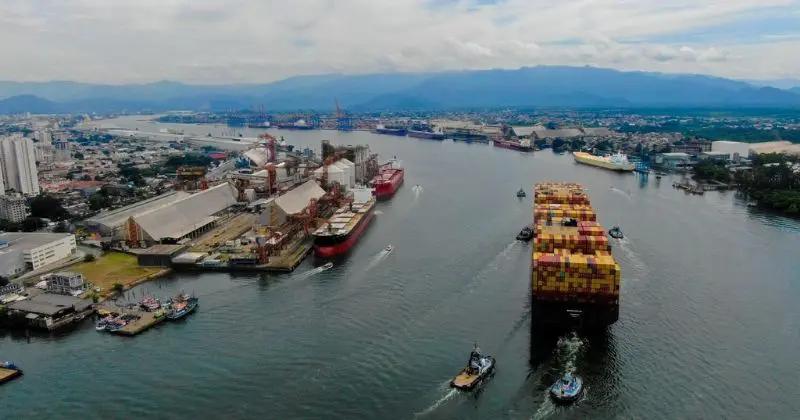 Porto de Santos segue sem impactos do conflito EUA e Irã, segundo a APS