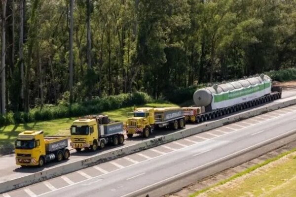 Projeto Sucuriú mobiliza transporte de cargas pesadas entre portos de Santos e Paranaguá rumo a Mato Grosso do Sul