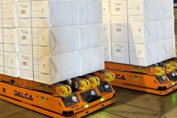 Dalca implementa automação logística com robôs autônomos em unidade da Suzano no MS