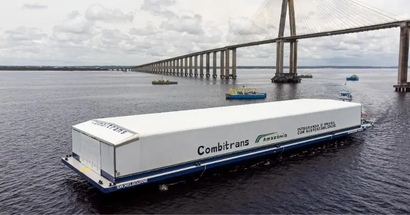 Nova geração de balsas SW da Combitrans e projetos sustentáveis são destaque na Intermodal 2026