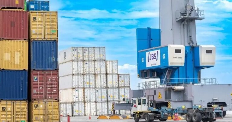 Operação da JBS Terminais no Porto de Itajaí, SC, cresce 330% em um ano e meio