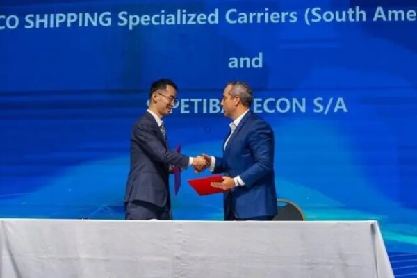 Sepetiba Tecon assina contrato com COSCO SHIPPING e amplia operações Brasil-China